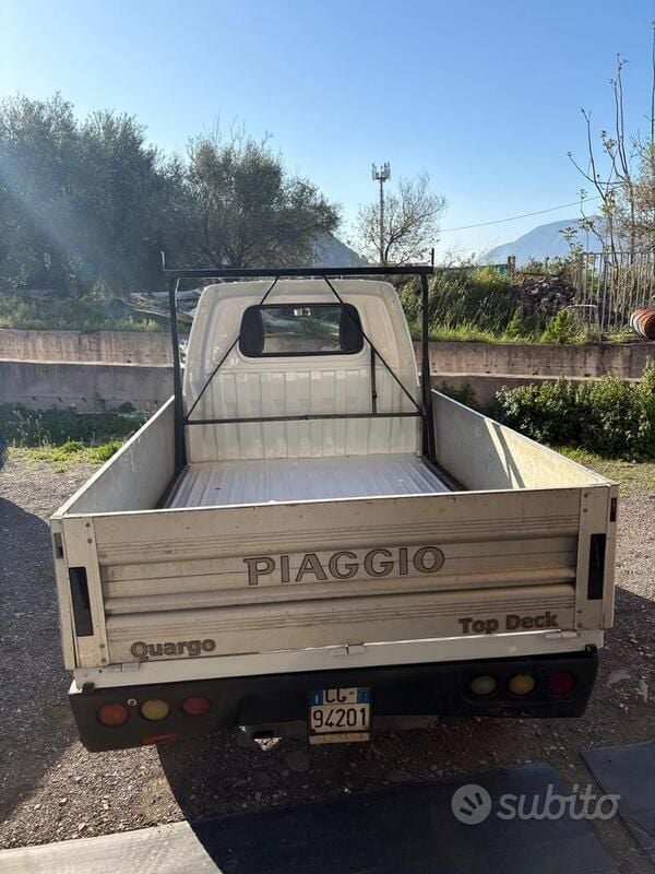 Begagnad Piaggio Porter 2008 Vit Halvkombi