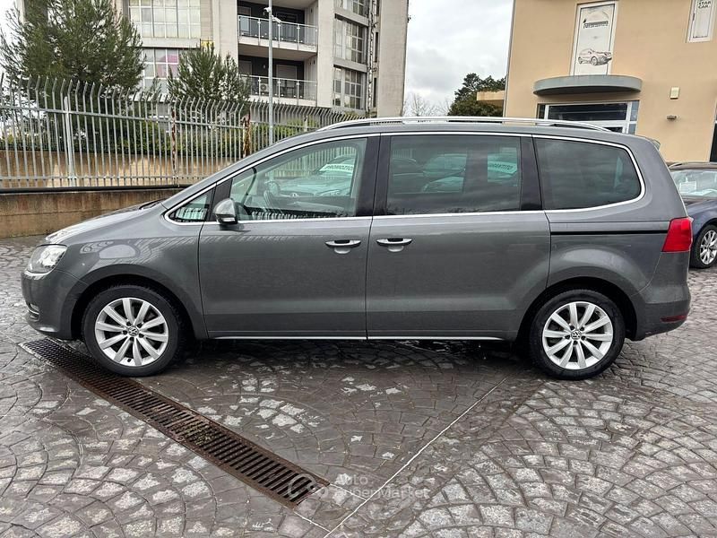 Usata VW Sharan Executive 177 CV (130 kW) 2014 Gray Monovolume