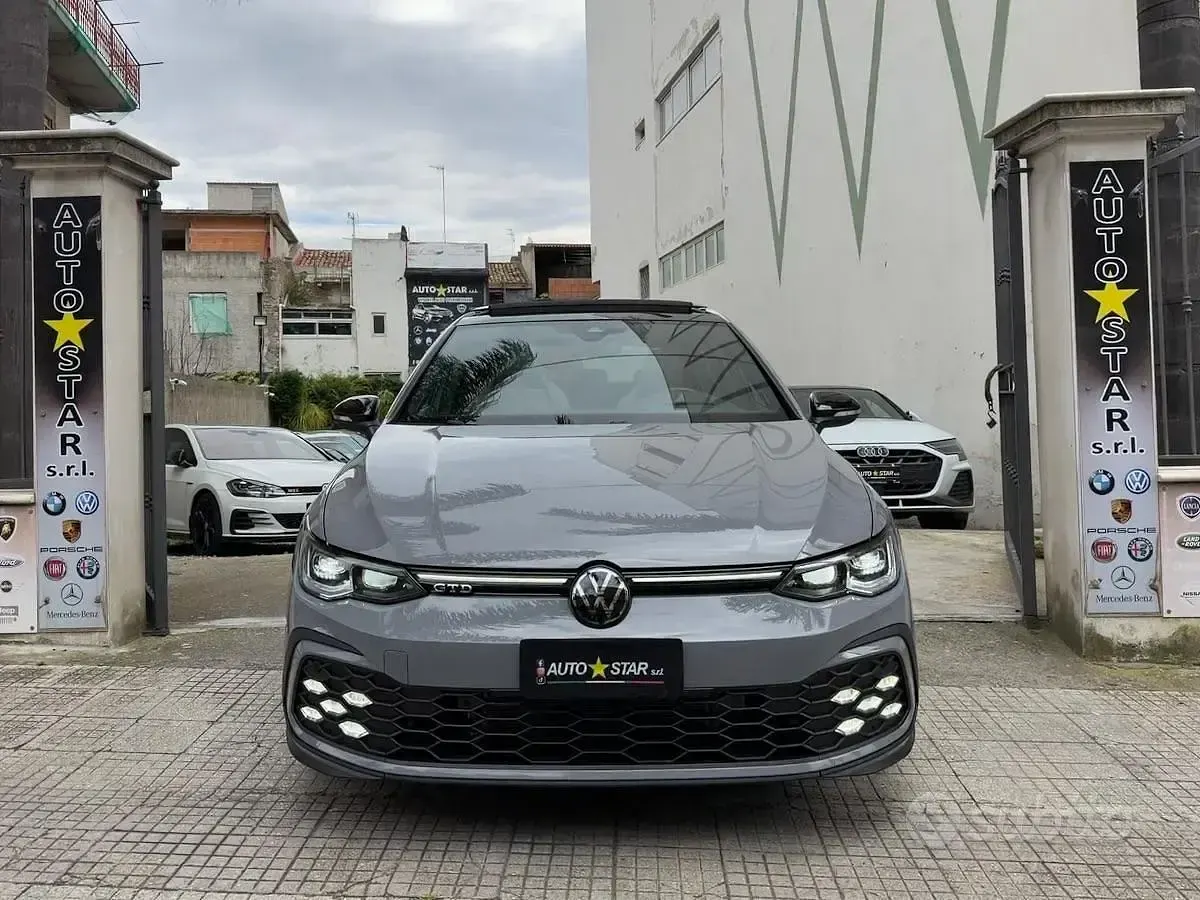 Usata VW Golf VIII GTD 200 CV (147 kW) 2024 Grigio Berlina