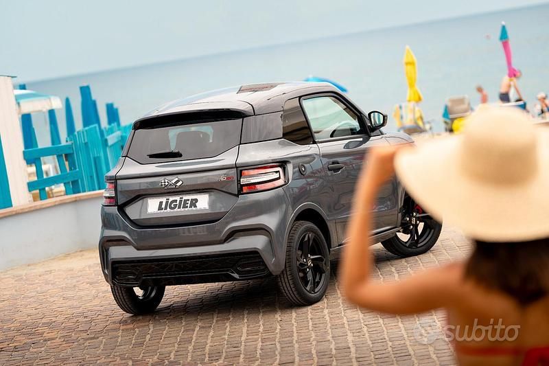 Nuova Ligier JS50 2025 Nero Utilitaria