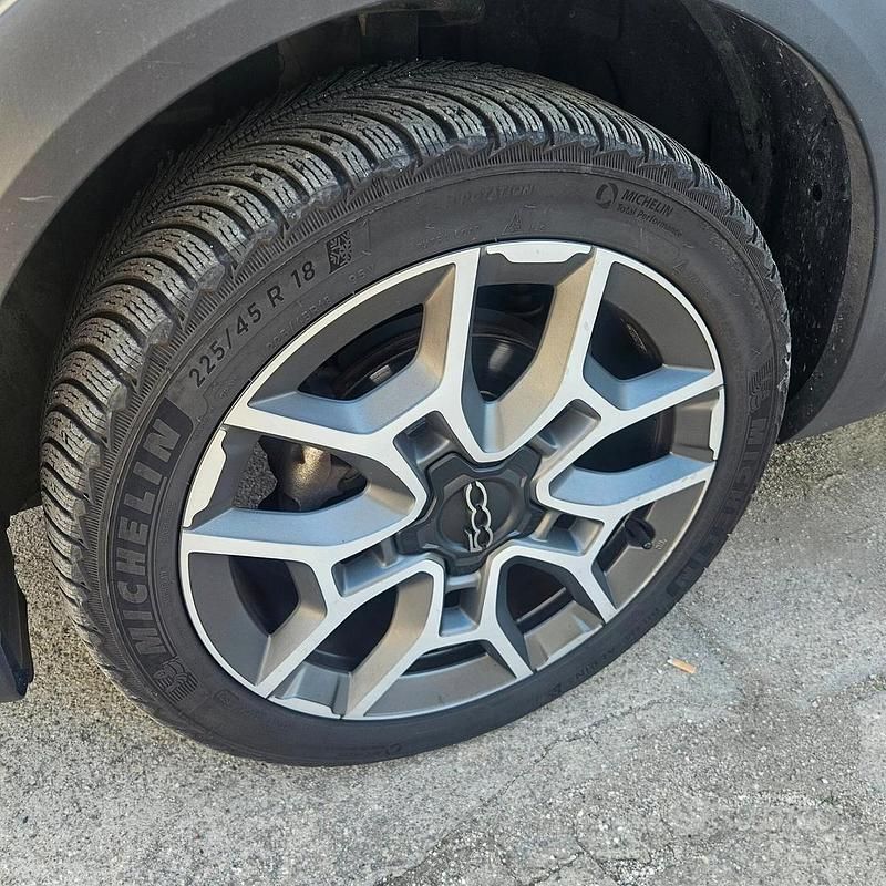 Usata Fiat 500X Cross 130 CV (95 kW) 2021 Grigio SUV