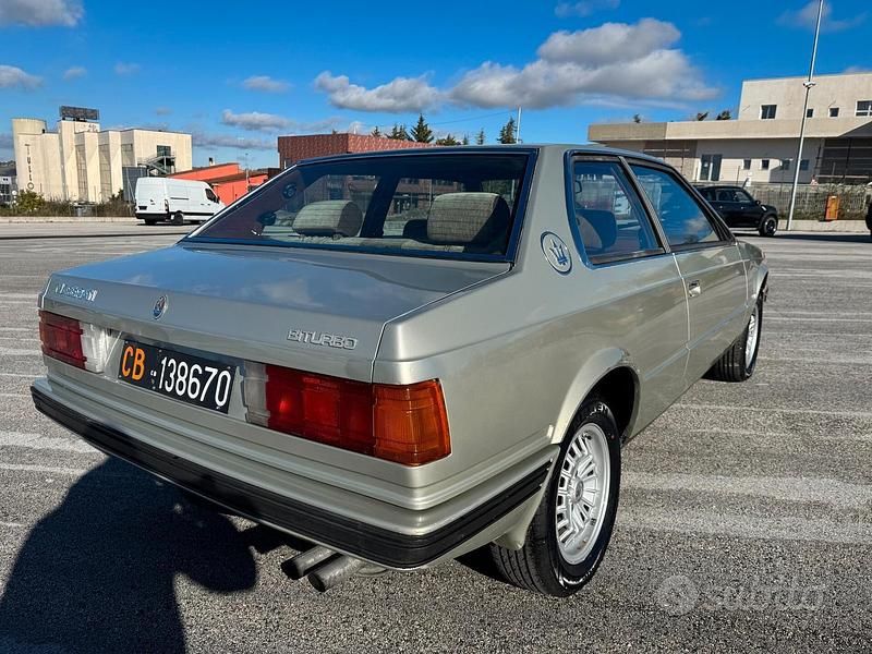 Usata Maserati Biturbo 180 CV (132 kW) 1983 Grigio Coupé