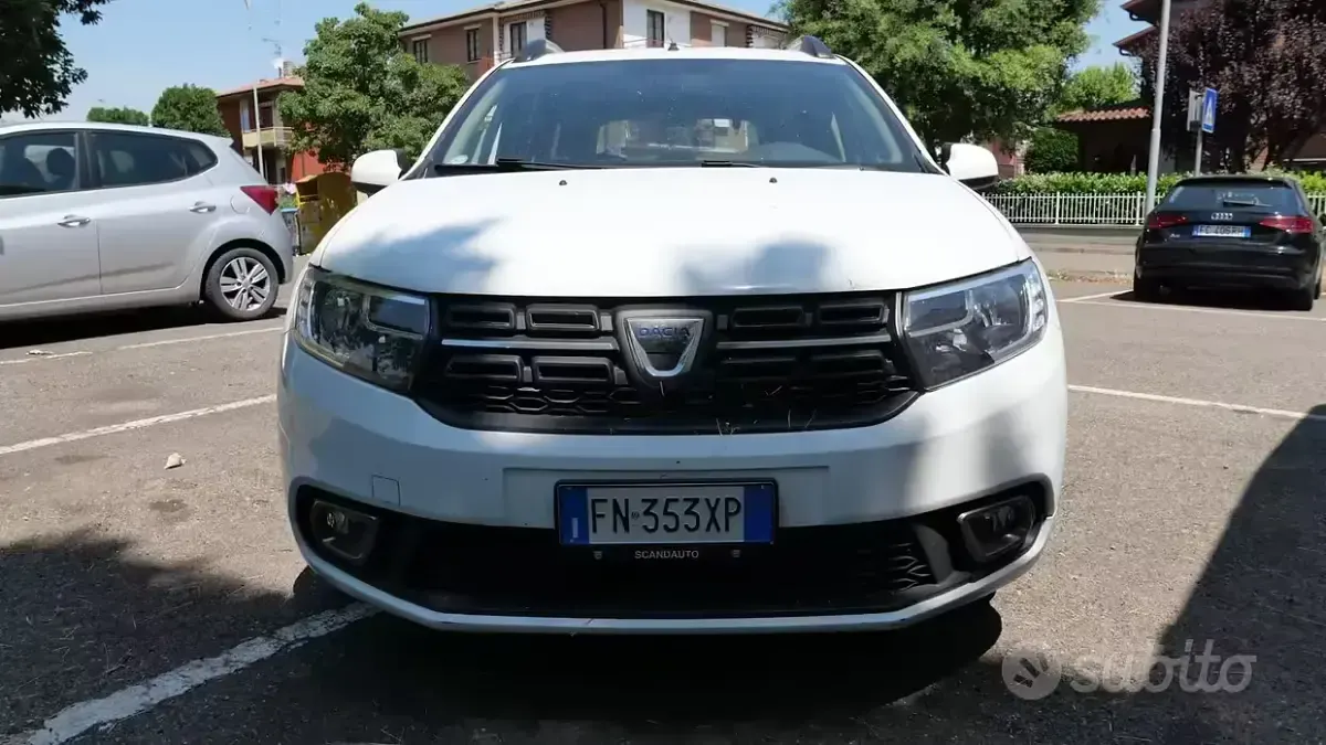 Usata Dacia Logan MCV 90 CV (66 kW) 2018 Bianco Station wagon