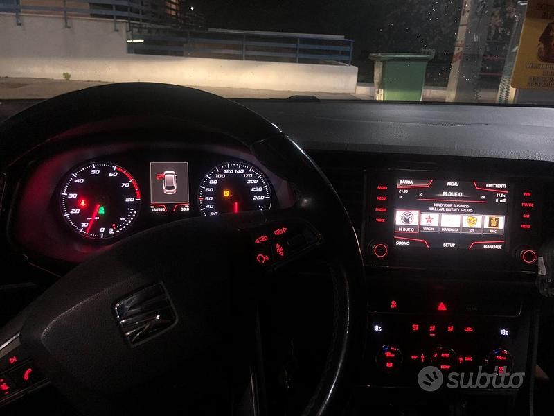 Usata Seat Leon 110 CV (80 kW) 2016 Bianco