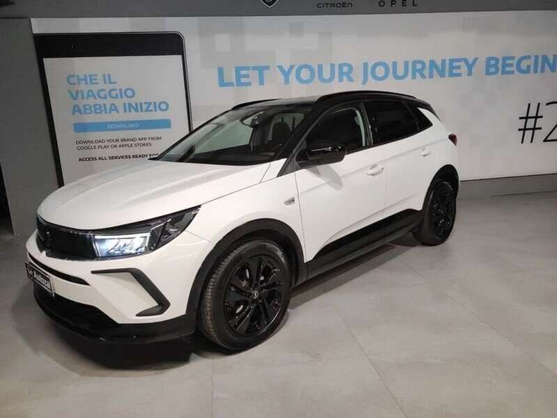 Bianco Usata 2022 Opel Grandland X GS Line SUV | 23.700 € - Immagine 1/4