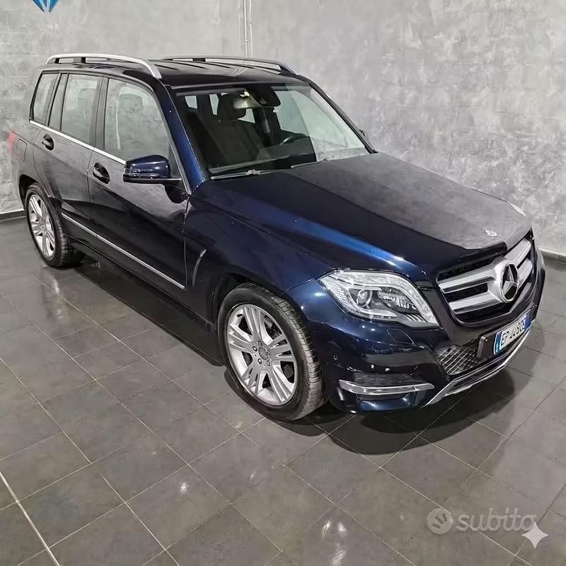 Usata Mercedes GLK220 Premium 170 CV (125 kW) 2012 Blu/azzurro SUV
