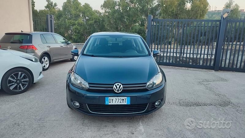 Usata VW Golf VI Highline 105 CV (77 kW) 2010 Grigio Utilitaria