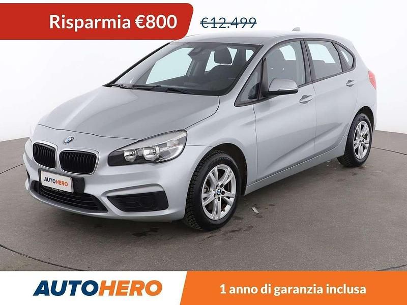 Argento Usata 2015 BMW 218 Active Tourer Basis Monovolume | 11.699 € (Buon prezzo) - Immagine 1/4