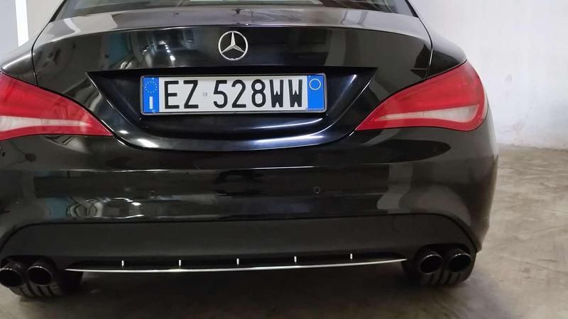 Usata Mercedes CLA220 170 CV (125 kW) 2014 Nero Berlina