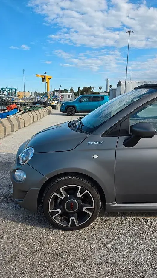 Usata Fiat 500 69 CV (50 kW) 2021 Grigio Cabrio