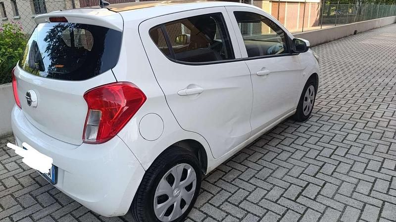 Usata Opel Karl 73 CV (53 kW) 2016 Bianco Utilitaria