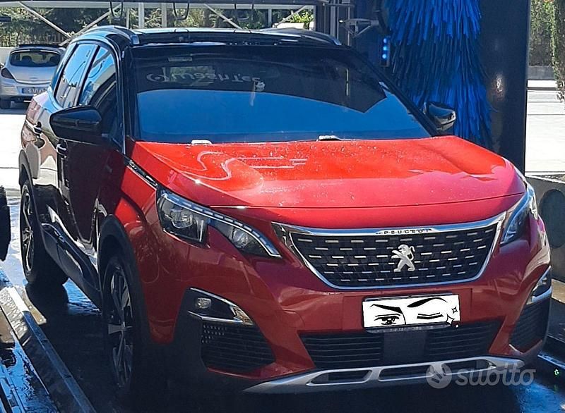 Usata Peugeot 3008 150 CV (110 kW) 2018 Rosso Station wagon