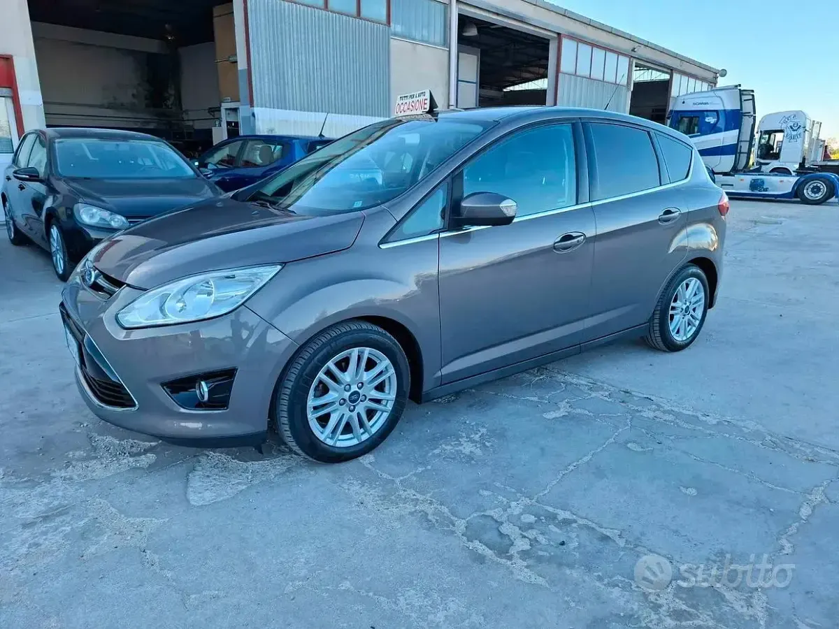 Usata Ford C-MAX Titanium 116 CV (85 kW) 2014 Grigio Monovolume