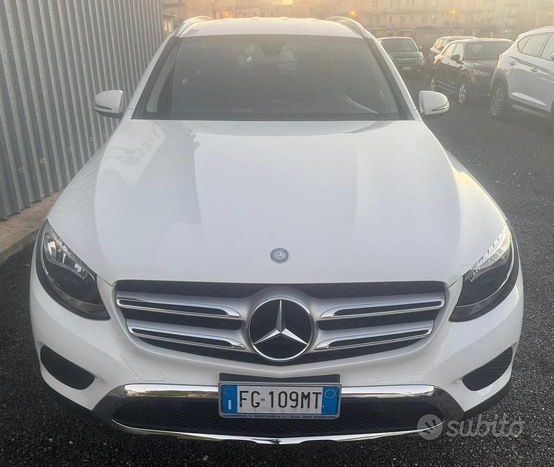 Usata Mercedes GLC220 170 CV (125 kW) 2016 Bianco Berlina