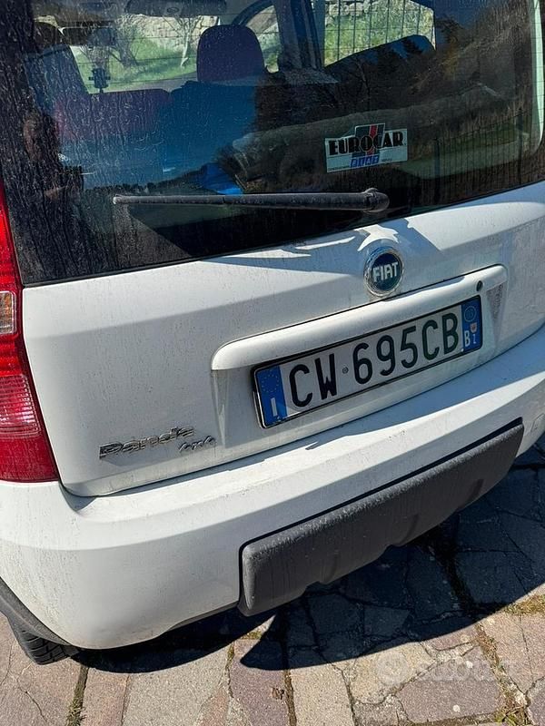 Usata Fiat Panda 4x4 60 CV (44 kW) 2004 Bianco Utilitaria