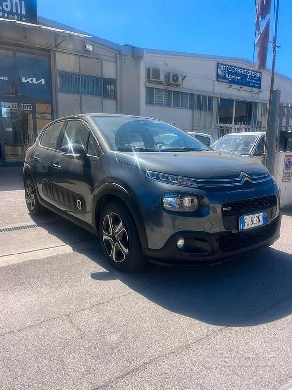Usata Citroën C3 PureTech 81 CV (59 kW) 2017 Grigio Berlina
