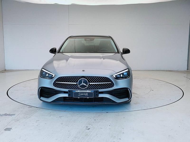 Usata Mercedes C220 Premium 200 CV (147 kW) 2022 Argento Berlina
