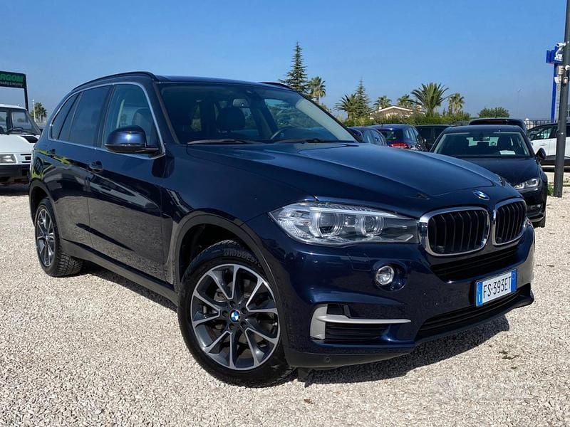 Usata BMW X5 Luxury Line 231 CV (169 kW) 2017 Blu SUV