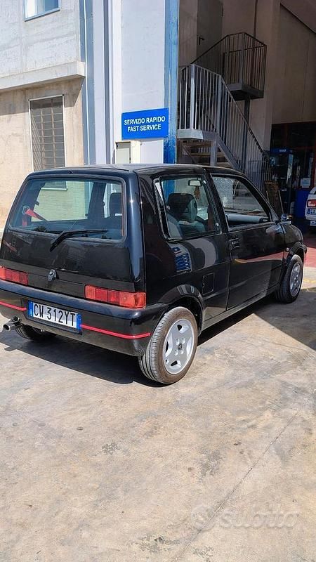 Usata Fiat Cinquecento 54 CV (39 kW) 1994 Nero Utilitaria