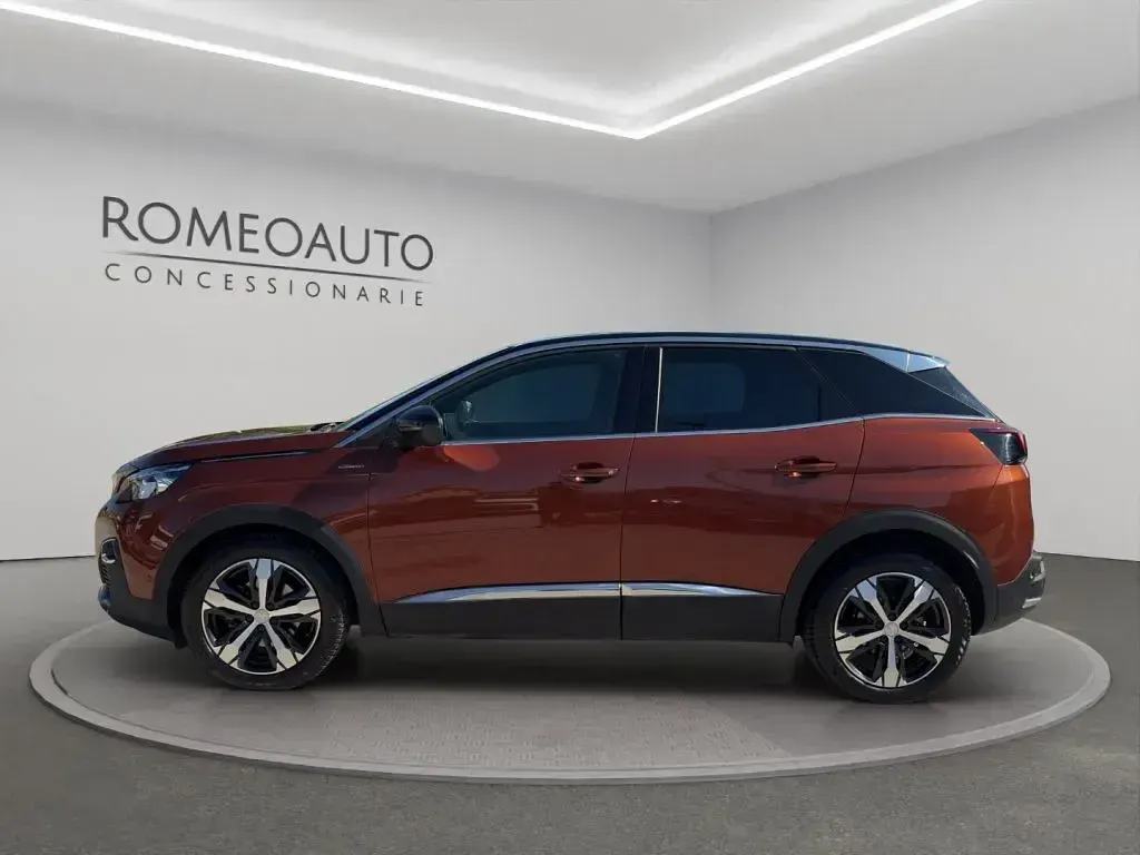 Usata Peugeot 3008 GT-line 120 CV (88 kW) 2017 Arancione SUV