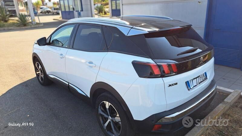 Usata Peugeot 3008 131 CV (96 kW) 2021 Bianco SUV