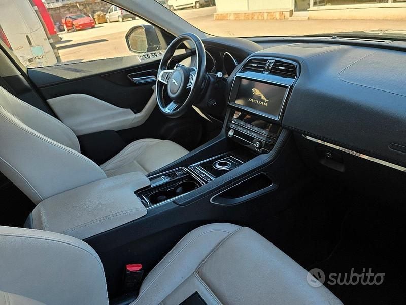Usata Jaguar F-Pace Prestige 180 CV (132 kW) 2019 Blu SUV