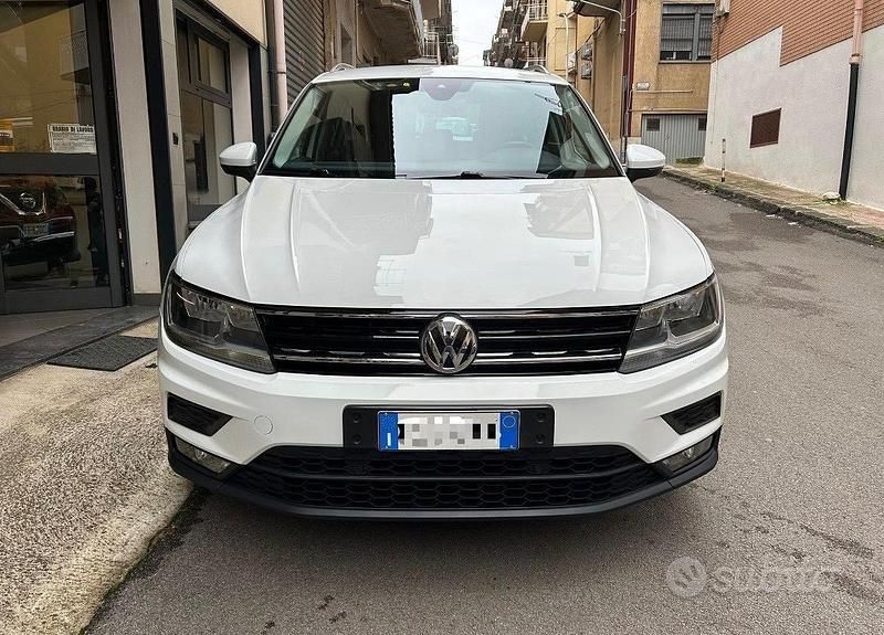 Usata VW Tiguan Sport 131 CV (96 kW) 2019 Bianco SUV