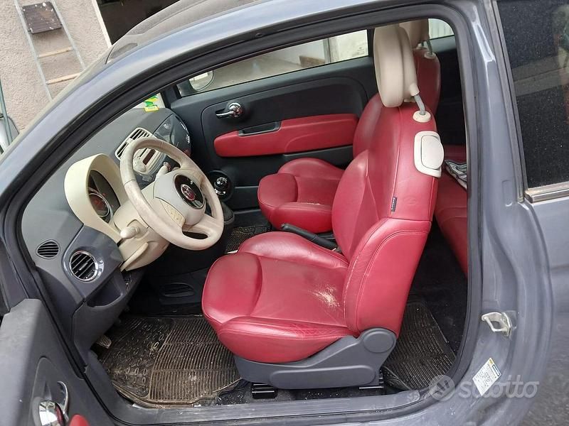 Usata Fiat 500 75 CV (55 kW) 2010 Grigio Berlina