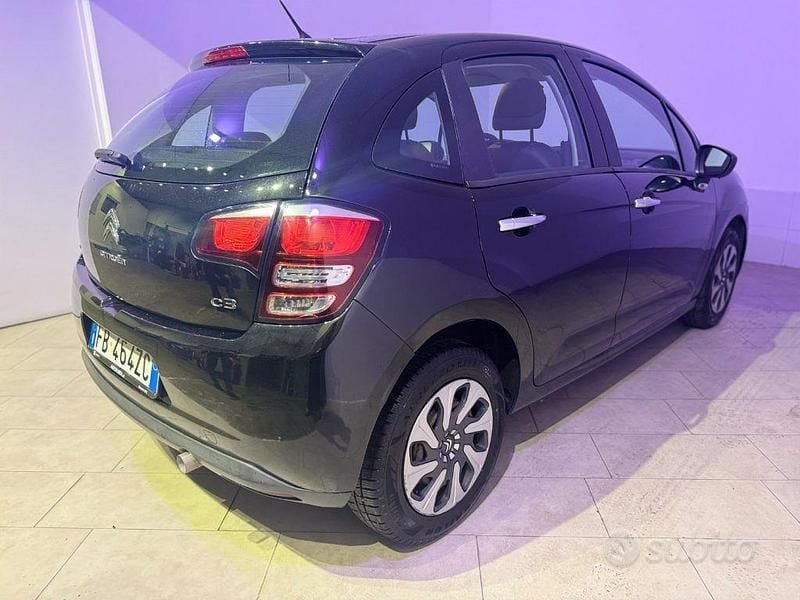 Usata Citroën C3 Exclusive 75 CV (55 kW) 2015 Nero Berlina