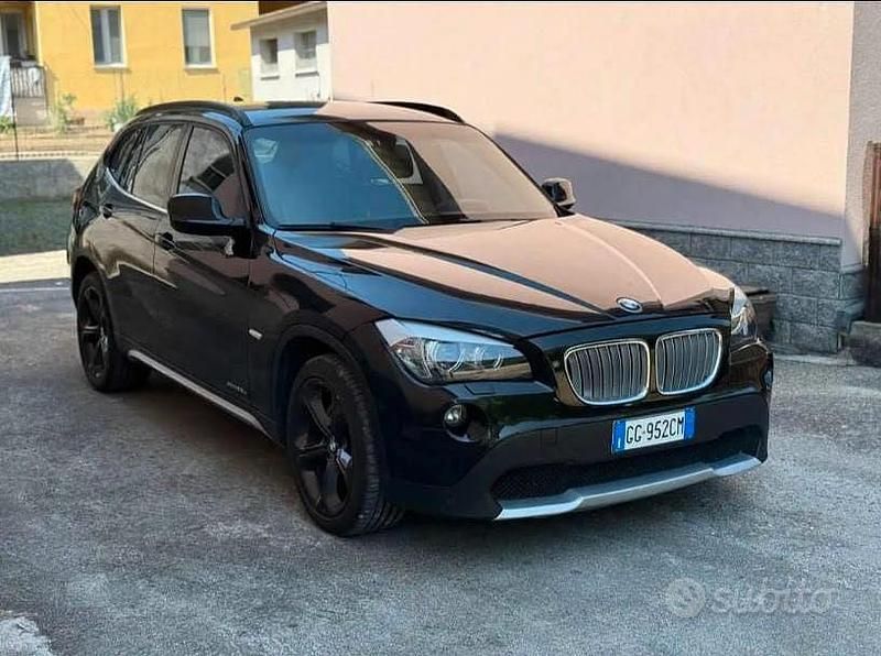 Usata BMW X1 204 CV (150 kW) 2010 Nero SUV