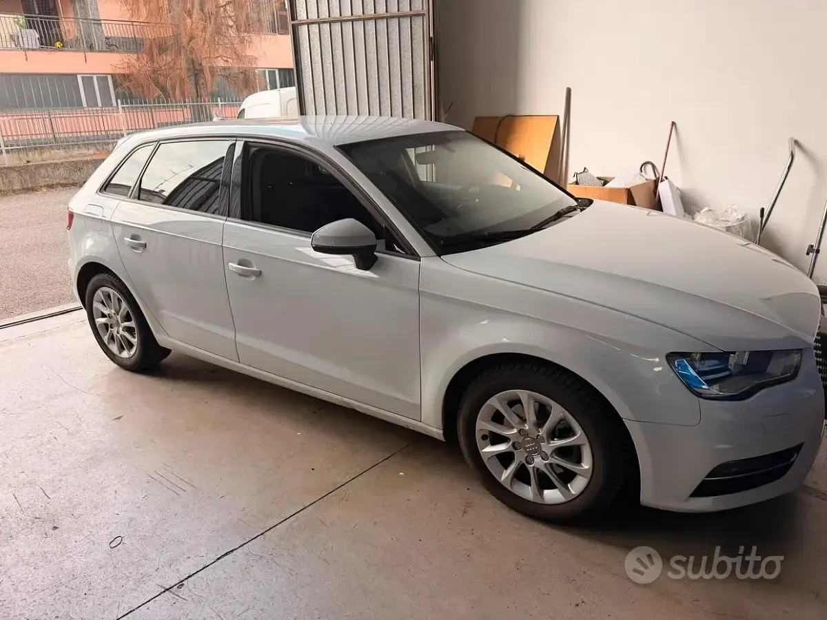 Usata Audi A3 110 CV (80 kW) 2016 Bianco Berlina