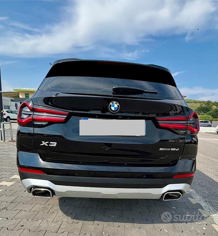 Usata BMW X3 150 CV (110 kW) 2022 Nero SUV