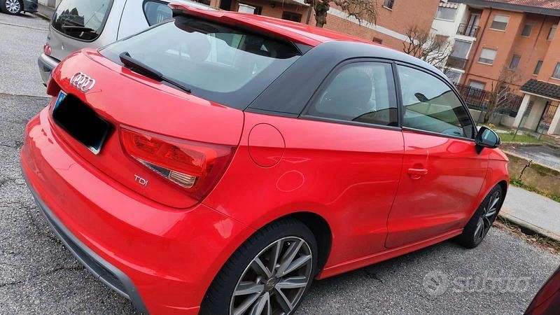 Usata Audi A1 2014 Rosso Utilitaria