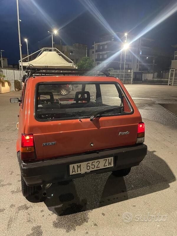 Usata Fiat Panda 39 CV (28 kW) 1997 Rosso Utilitaria