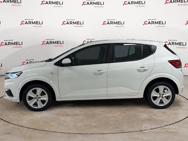 Usata Dacia Sandero Expression 91 CV (66 kW) 2022 Bianco Berlina