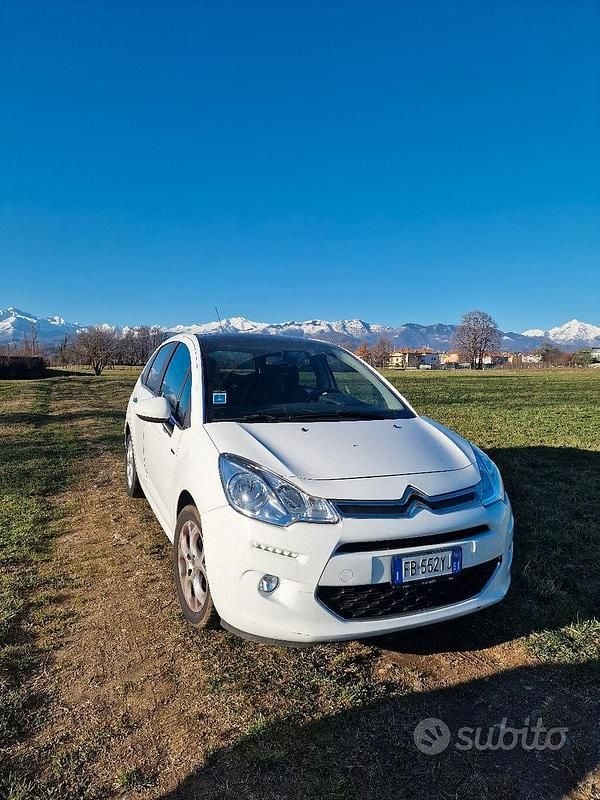 Usata Citroën C3 82 CV (60 kW) 2016 Bianco Utilitaria