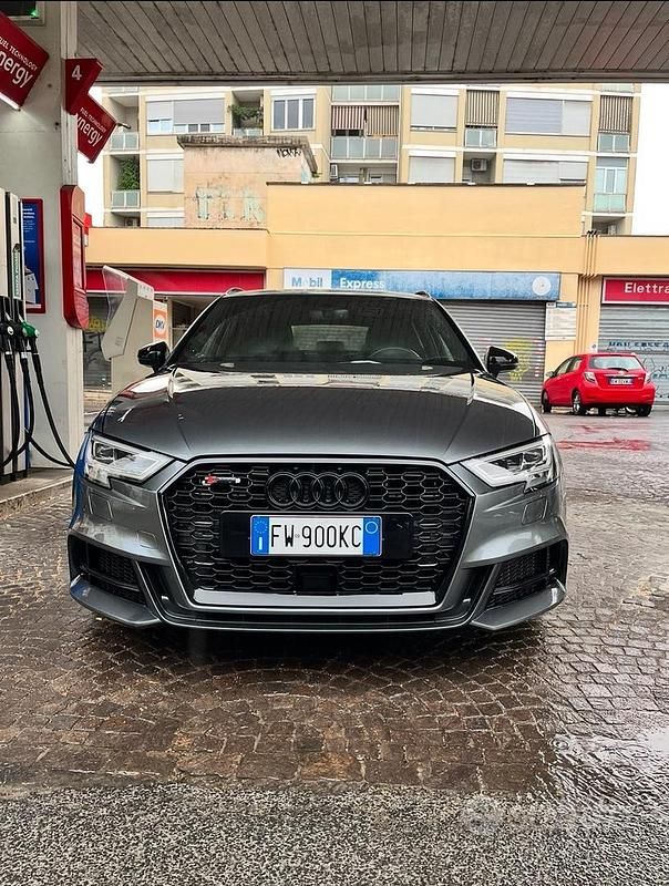 Usata Audi A3 Sport 184 CV (135 kW) 2019 Grigio Berlina