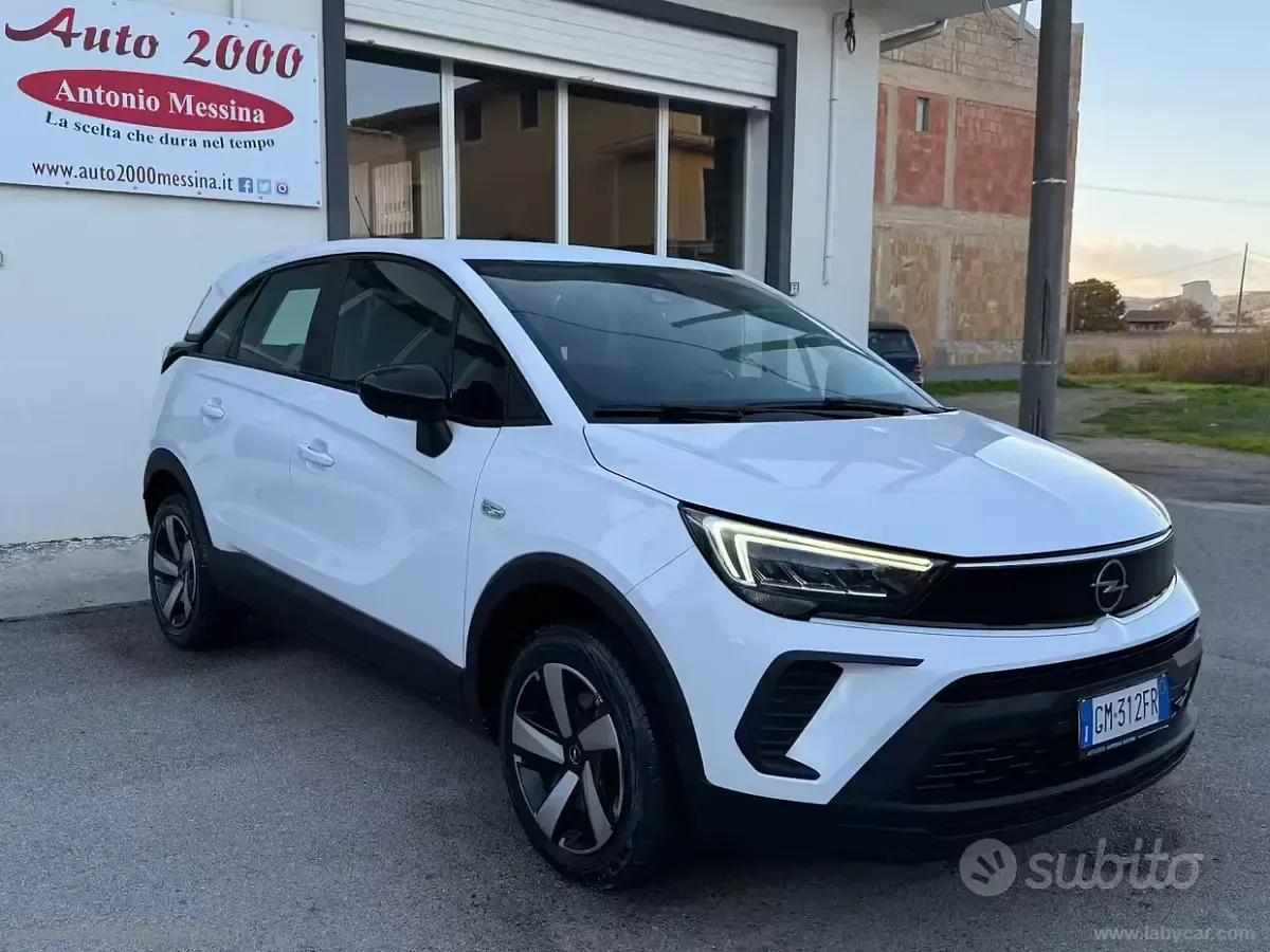 Usata Opel Crossland X Edition 110 CV (80 kW) 2023 Bianco SUV