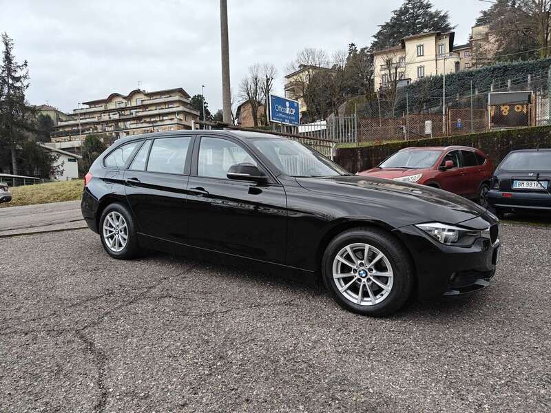 Usata BMW 316 116 CV (85 kW) 2015 Nero Station wagon