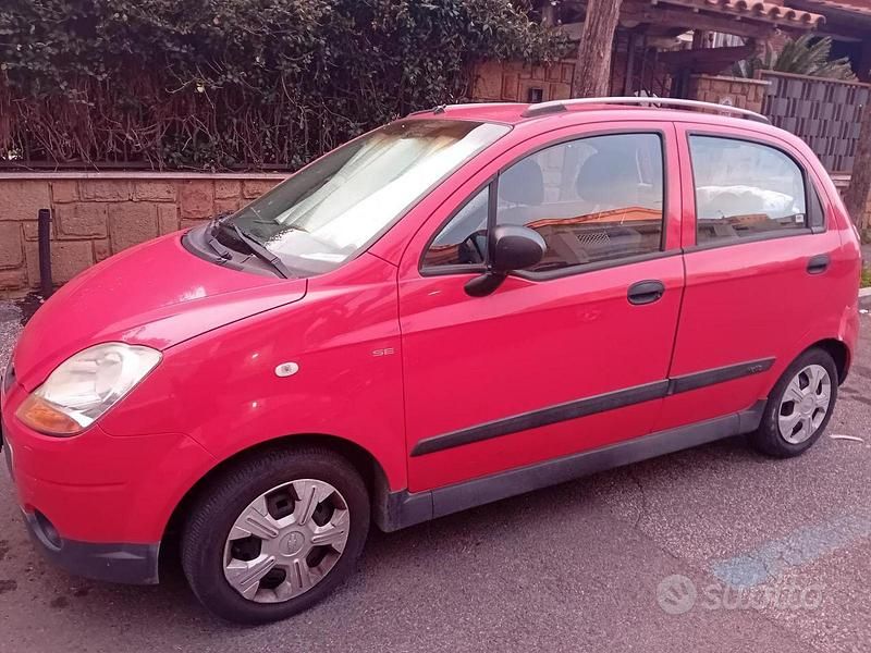 Usata Chevrolet Matiz 2009 Rosso Utilitaria