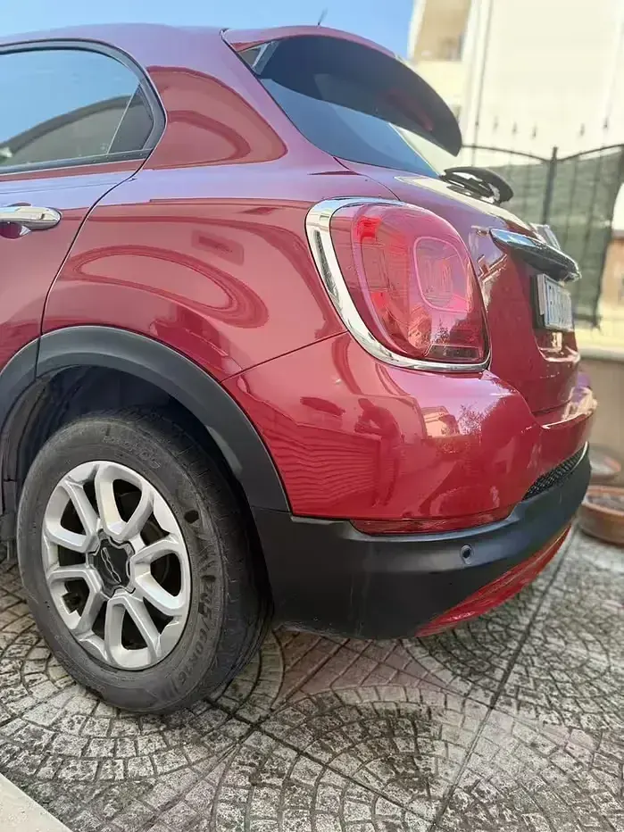 Usata Fiat 500X 95 CV (69 kW) 2018 Rosso SUV