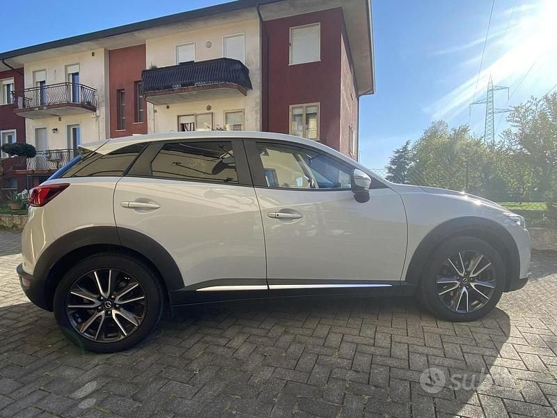Usata Mazda CX-3 Exceed 105 CV (77 kW) 2015 Bianco SUV