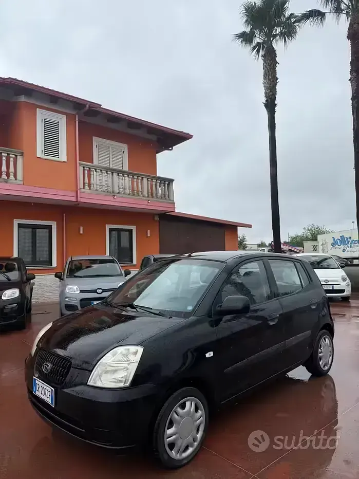 Gebraucht Kia Picanto 61 PS (44 kW) 2005 Schwarz Kleinwagen