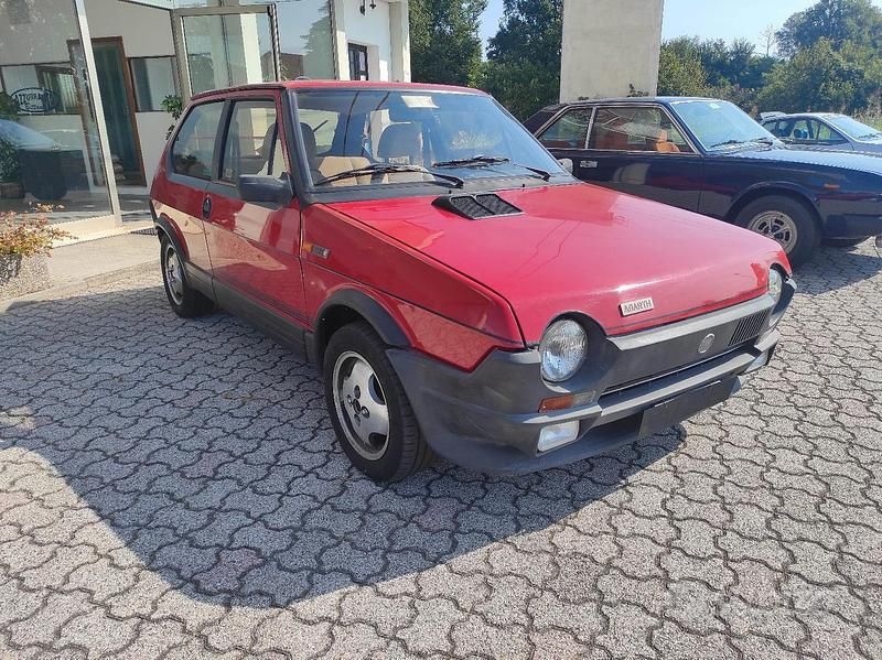 Usata Fiat 125 Abarth 1982 Rosso Berlina