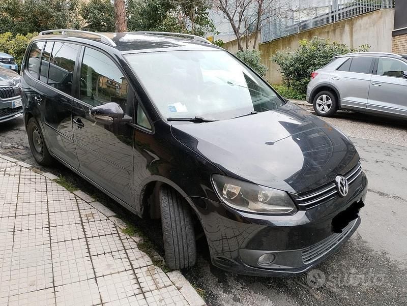 Usata VW Touran 150 CV (110 kW) 2013 Nero Monovolume