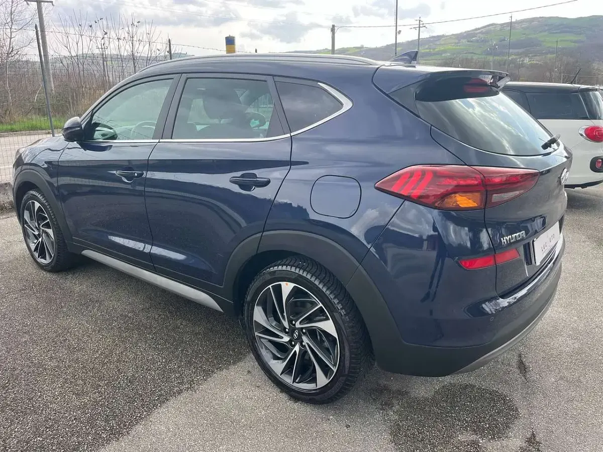 Usata Hyundai Tucson 136 CV (100 kW) 2019 Blu/azzurro SUV