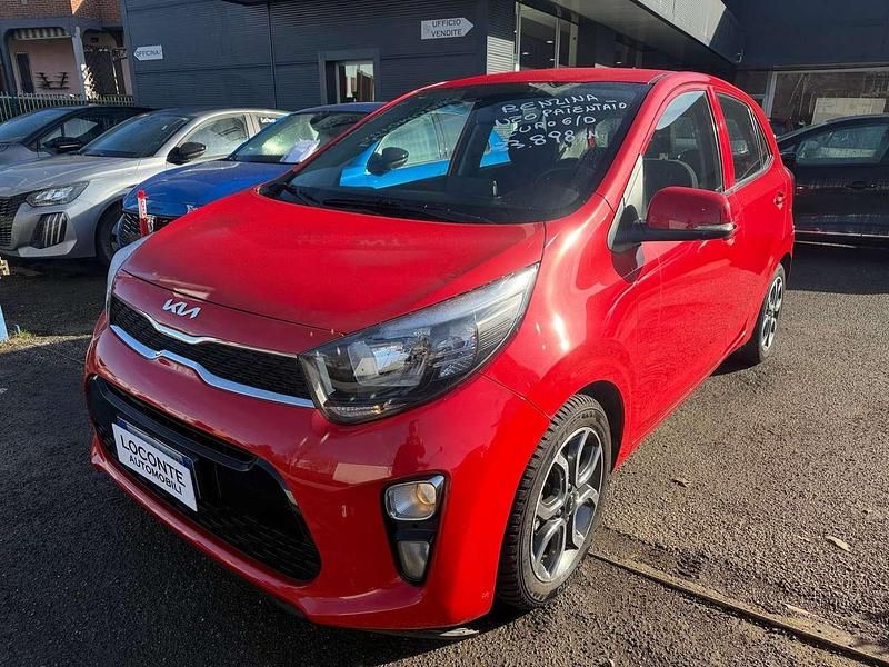 Usata Kia Picanto Urban 67 CV (49 kW) 2022 Rosso Utilitaria