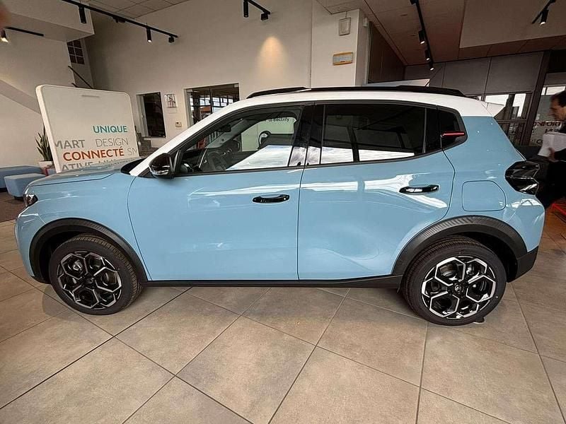 Nuova Citroën e-C3 52 kW (72 CV) 2025 Blu montecarlo / tetto bianco Berlina