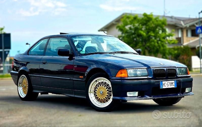 Usata BMW 320 149 CV (109 kW) 1997 Blu Coupé