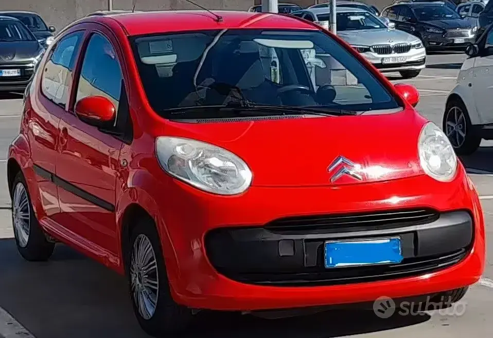 Usata Citroën C1 68 CV (50 kW) 2006 Rosso Utilitaria